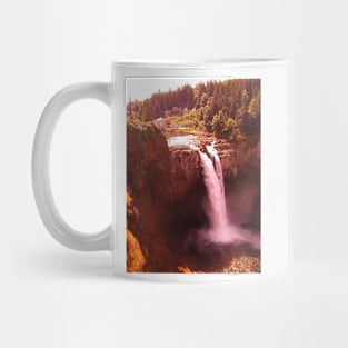 Red Snoqualmie Falls, Washington Mug